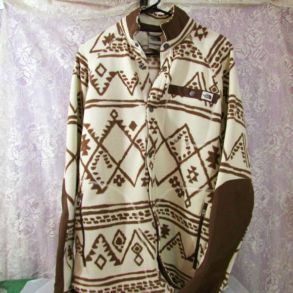 The North Face Other - The North Face Printed Grip Front Gordon Lyons Shacket Size M